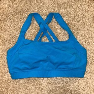 Women's Blue Sports Bra